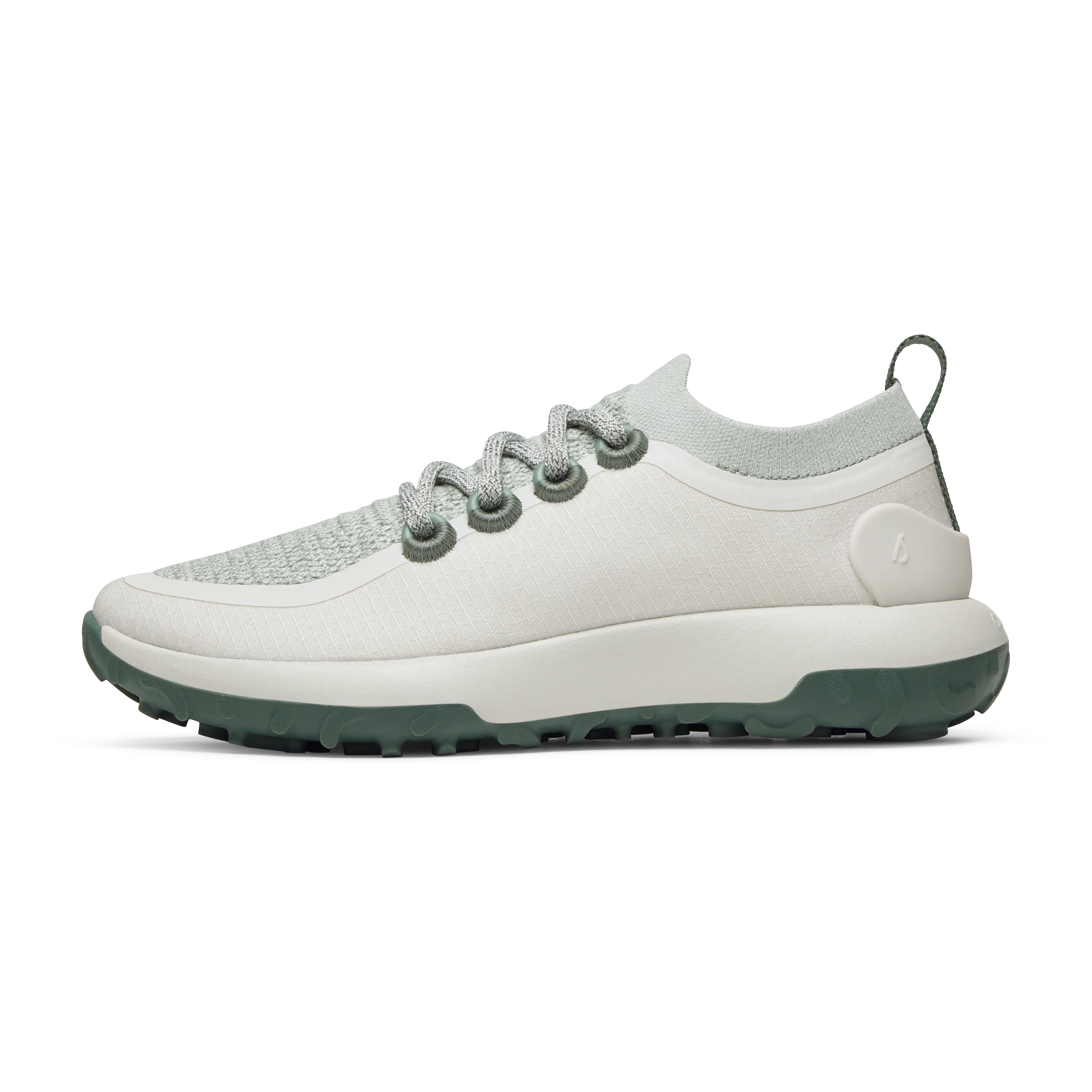 Women's Trail Runners - Parchment/Seagrass (Parchment Sole)