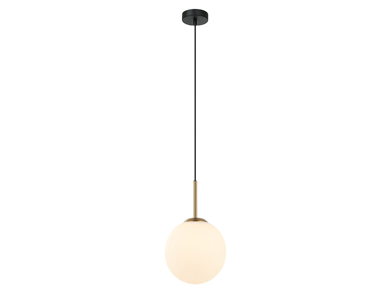 Lampa wisząca Deore stalowa złota