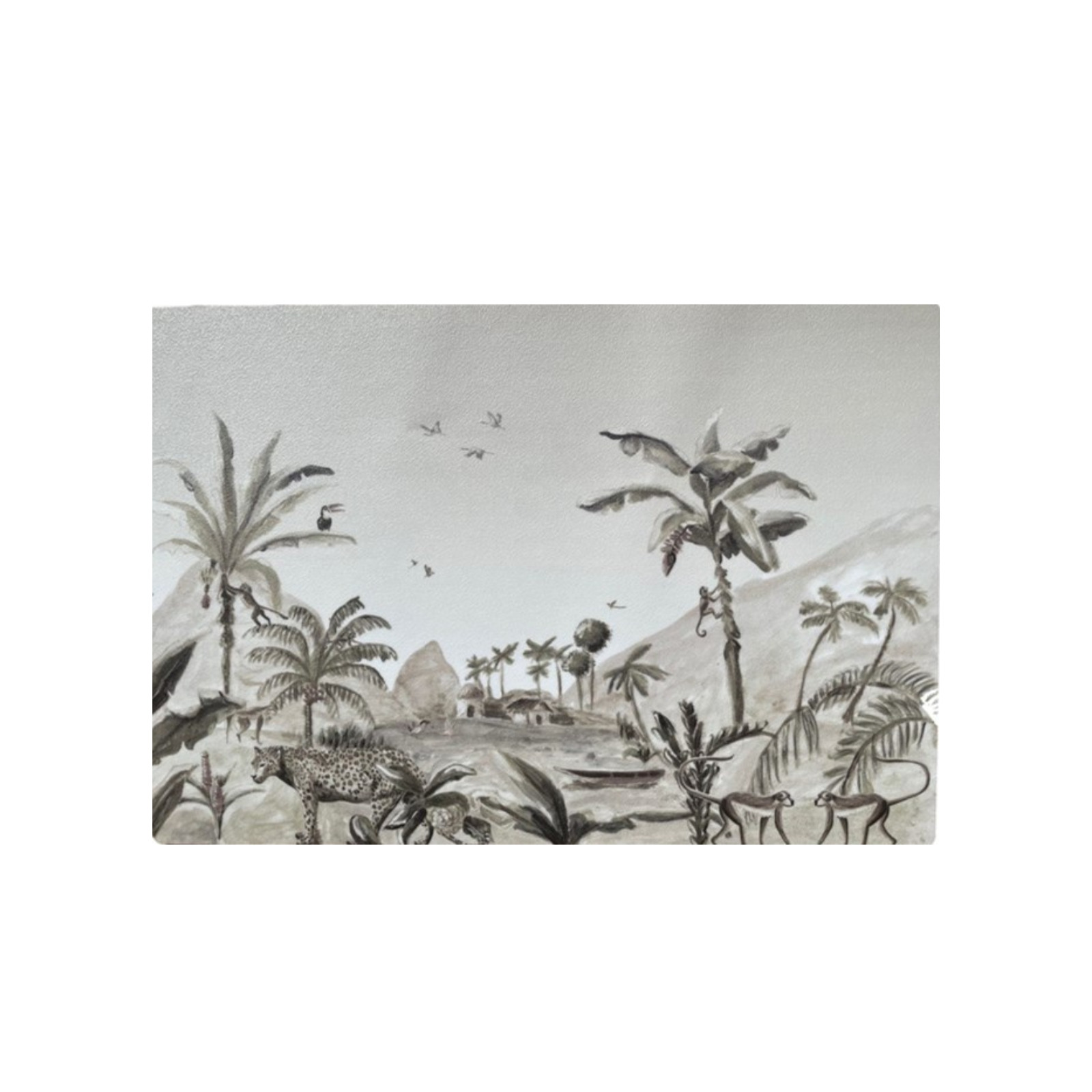 Catchii Placemat Jungle landscape sepia