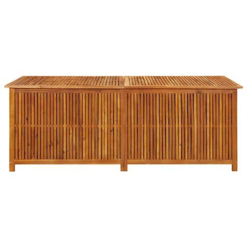 NNEVL Garden Storage Box 200x80x75 cm Solid Wood Acacia