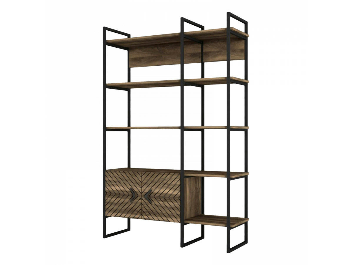 BAKO - BAKO - Bibliothèque Noyer