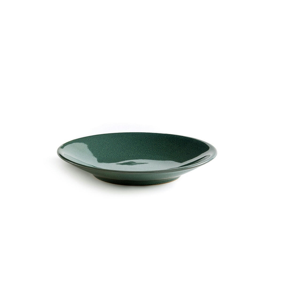 Lot de 4 assiettes à dessert grès émaillé, Nael