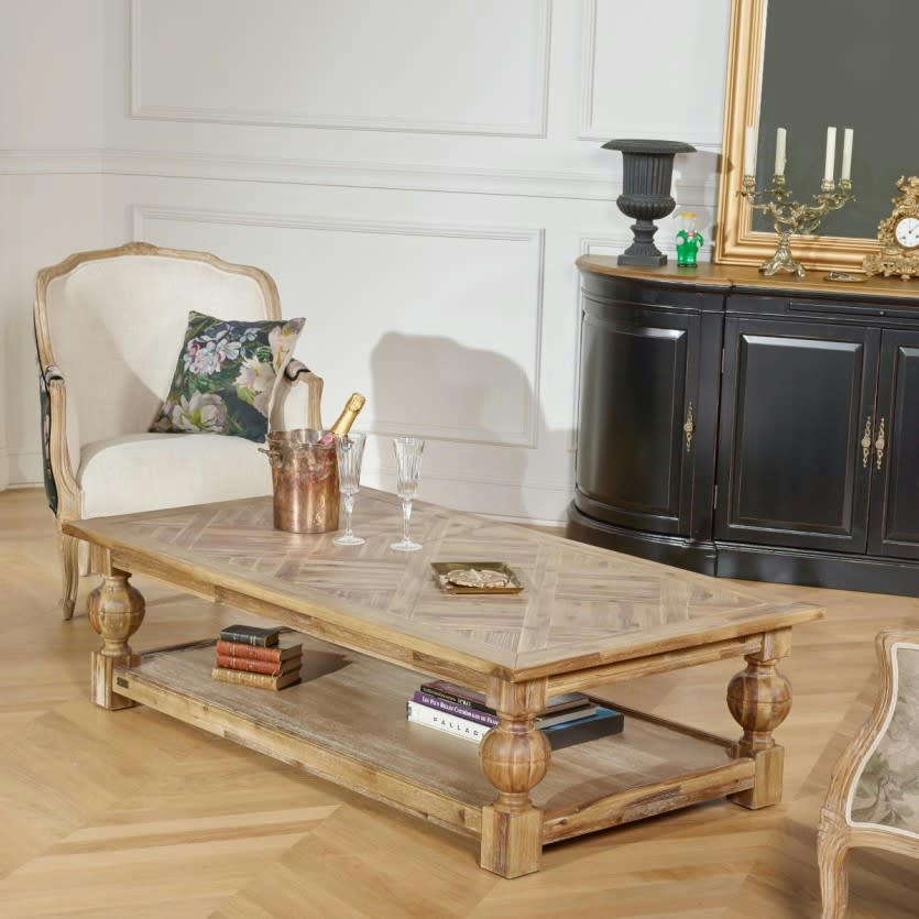 KINGMAN - Grande table basse en acacia