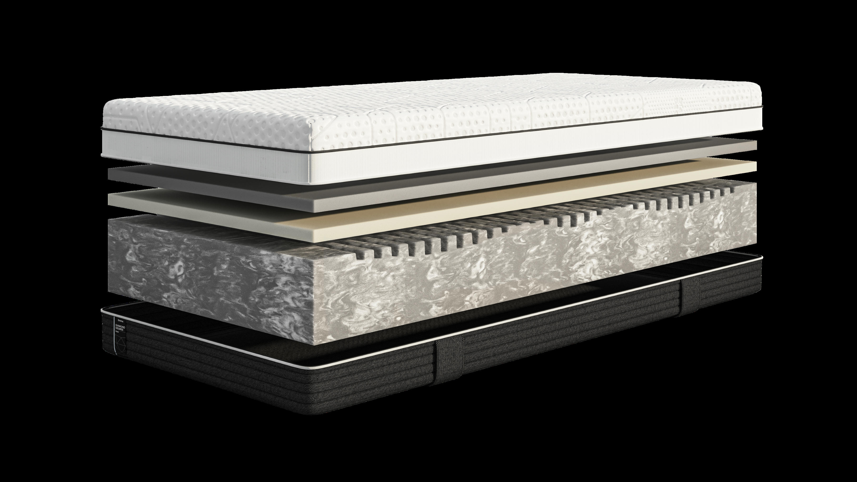 DIAMOND DEGREE FOAM - Emma Deluxe | Diamond Degree | Mousse à mémoire de forme | 80X200