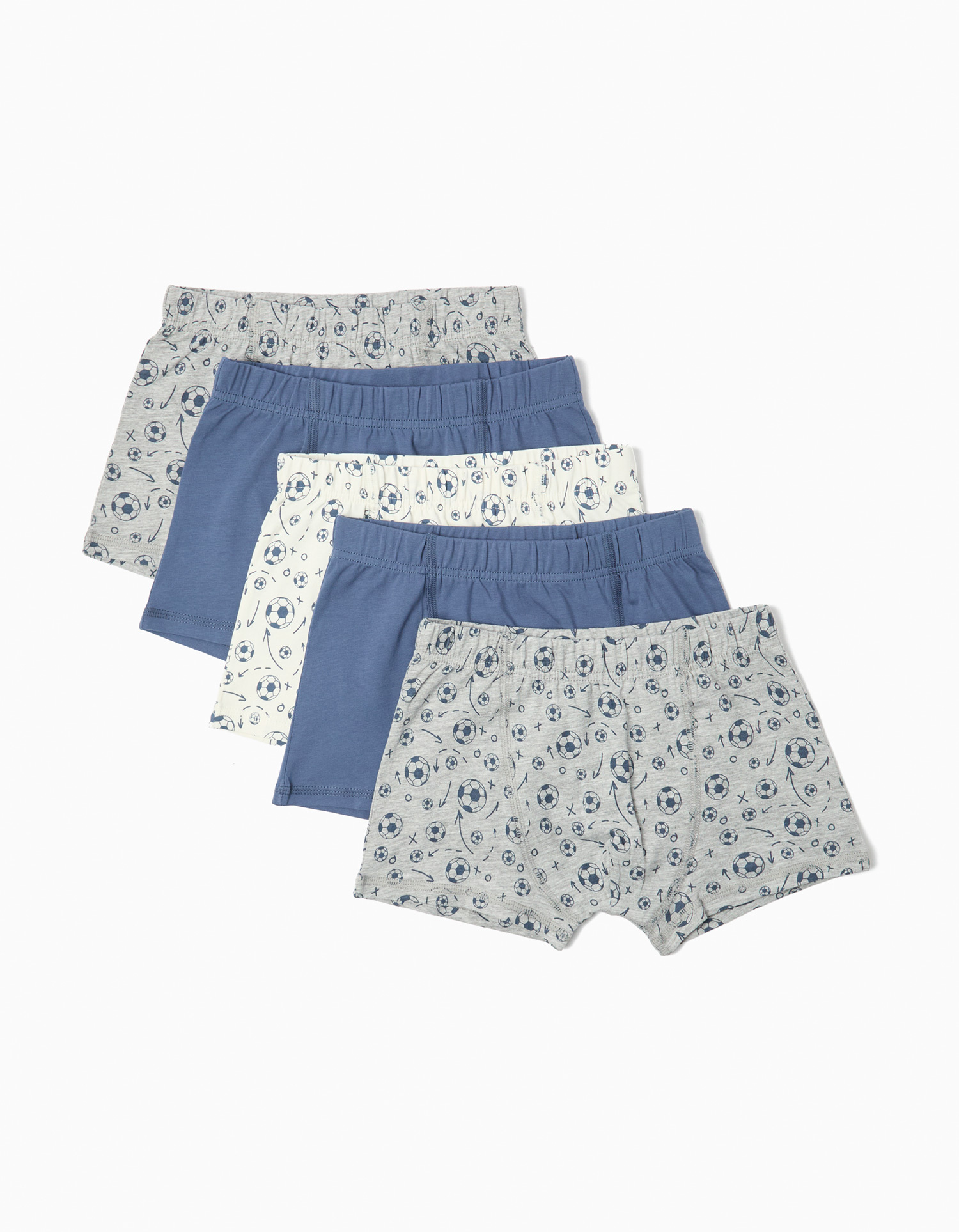 Pack 5 Boxers, Menino, Multicor