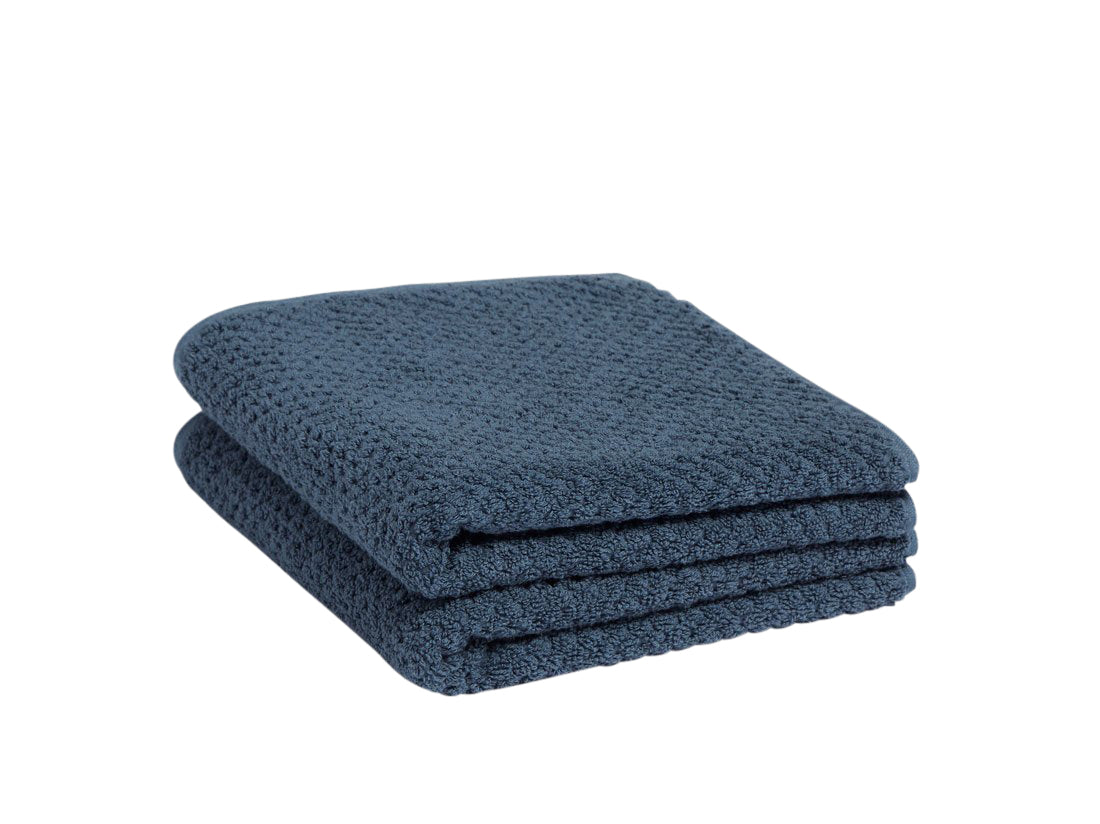 Yumeko handdoeken Dots - blue - 50x100 - 2 st