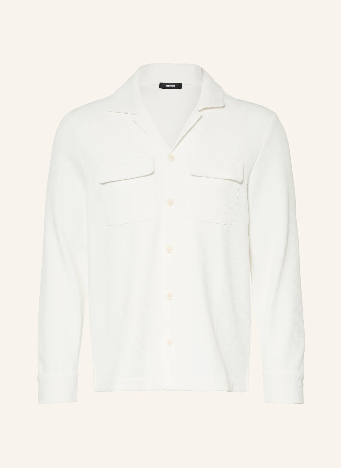 REISS Piqué-Hemd VENTO Regular Fit