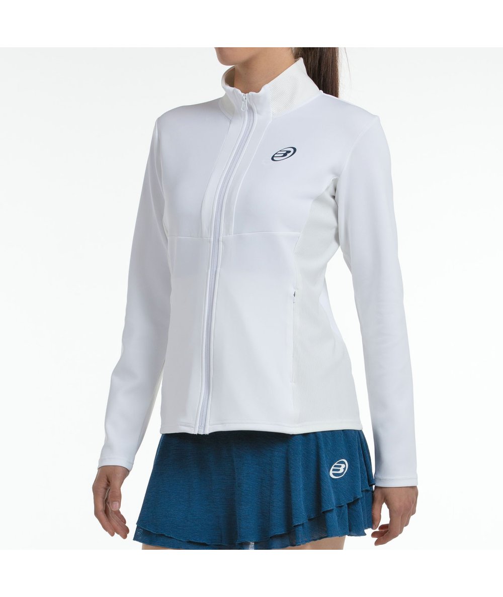 SUDADERA BULLPADEL DESNA BLANCO
