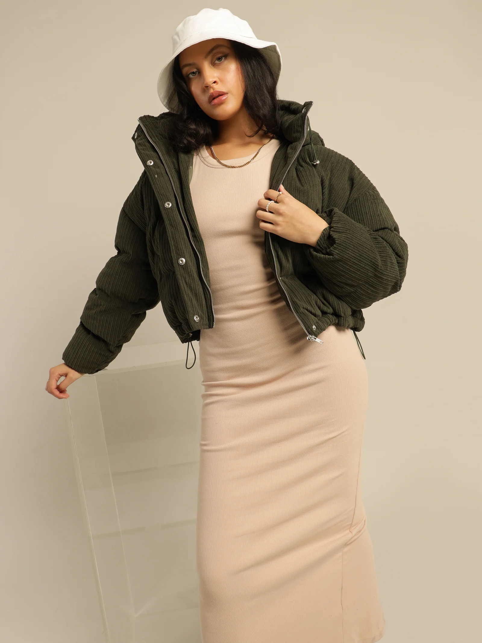 Ruby Hooded Puffer Jacket