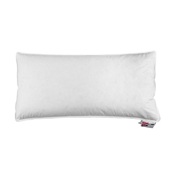 Oreiller en plumes et duvet d'oie 40 x 80 cm - HOMESCAPES