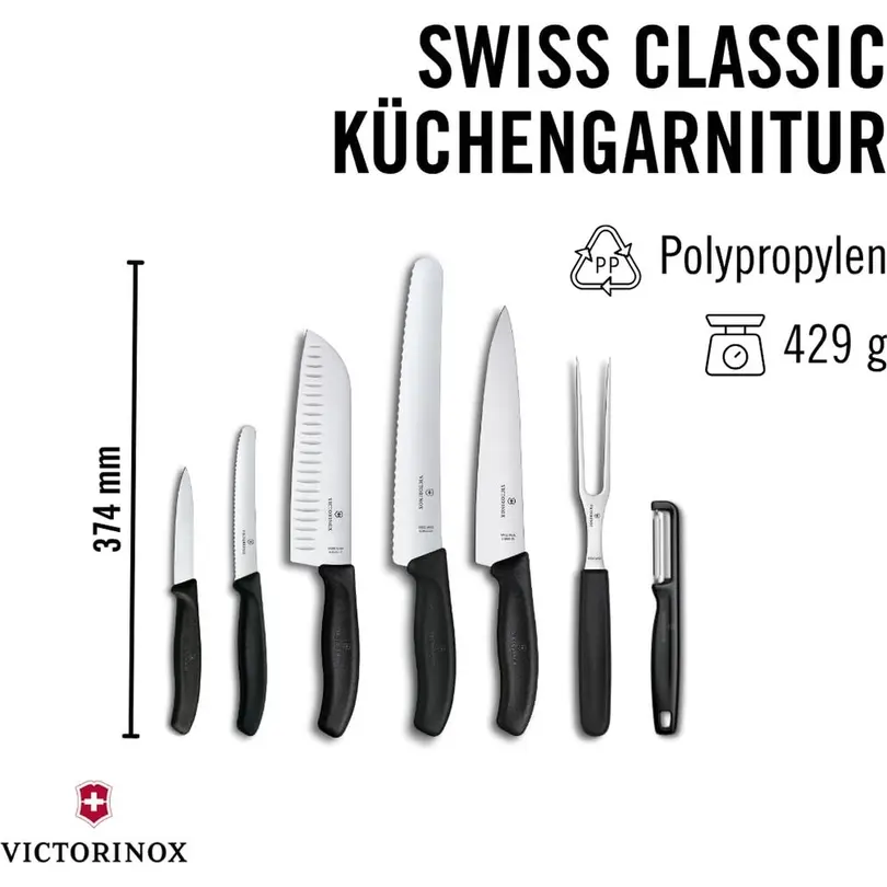 Messer 7-teilig Swiss Classic