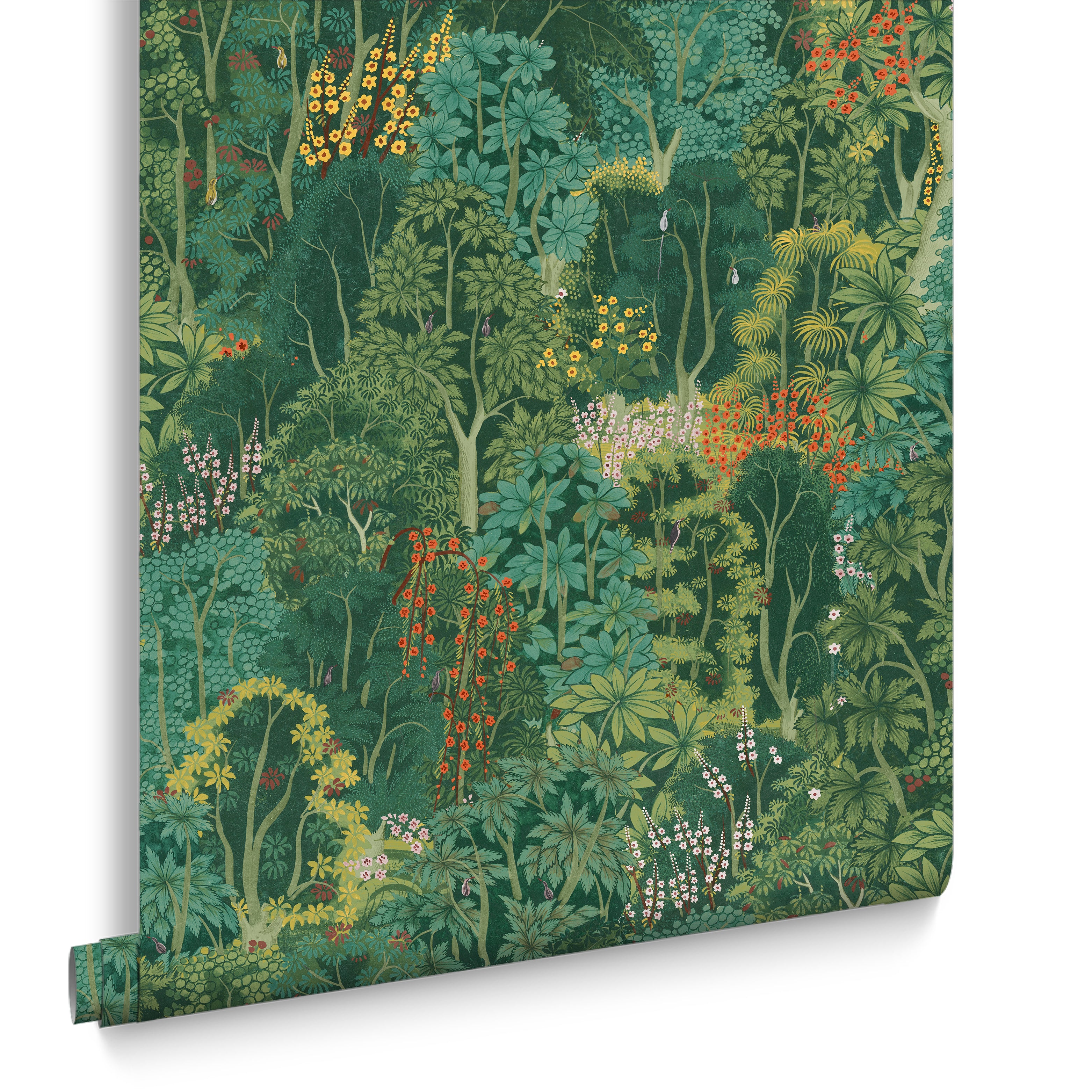 Graham & Brown Vliesbehang - New Eden Emerald - 1000x52