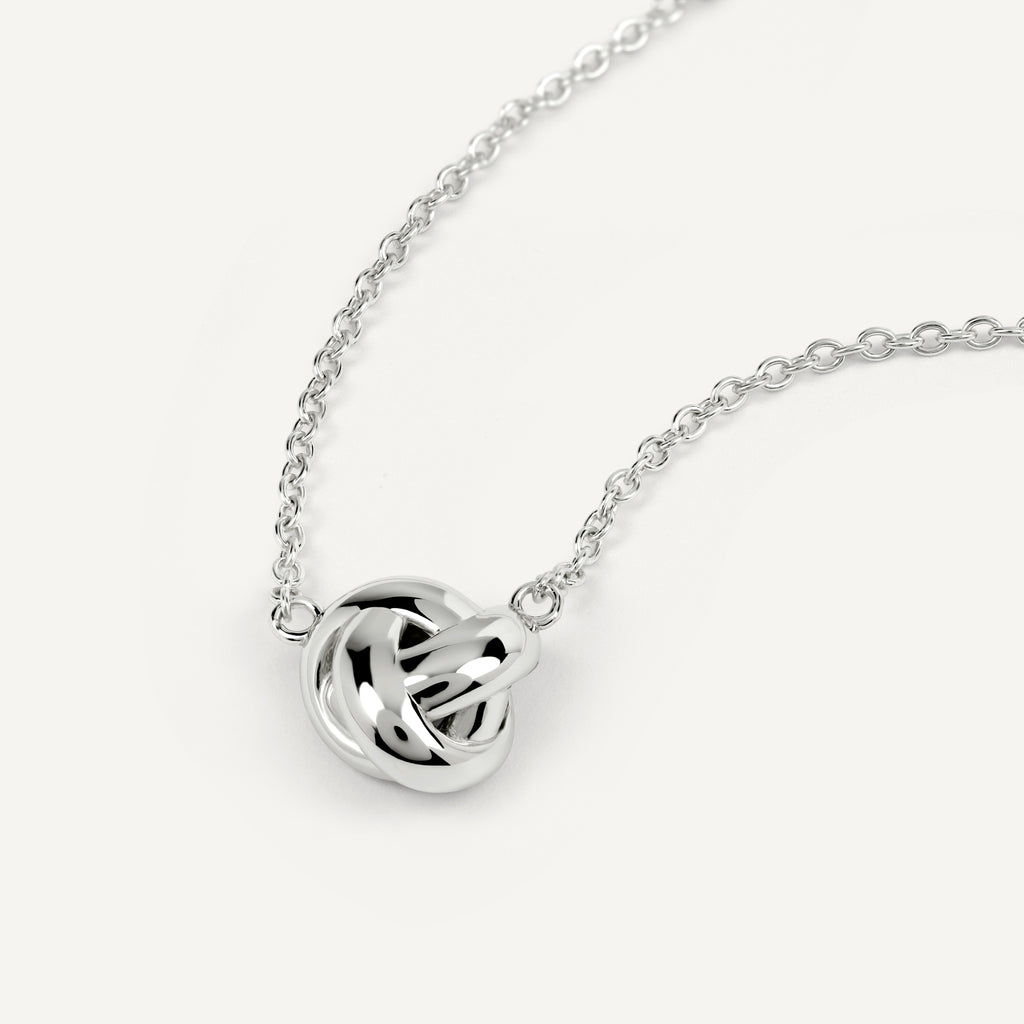 Mallow Street - Silver Twist Necklace