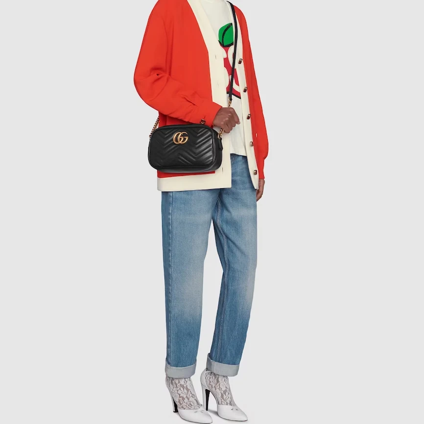 Gucci GG Marmont small camera bag