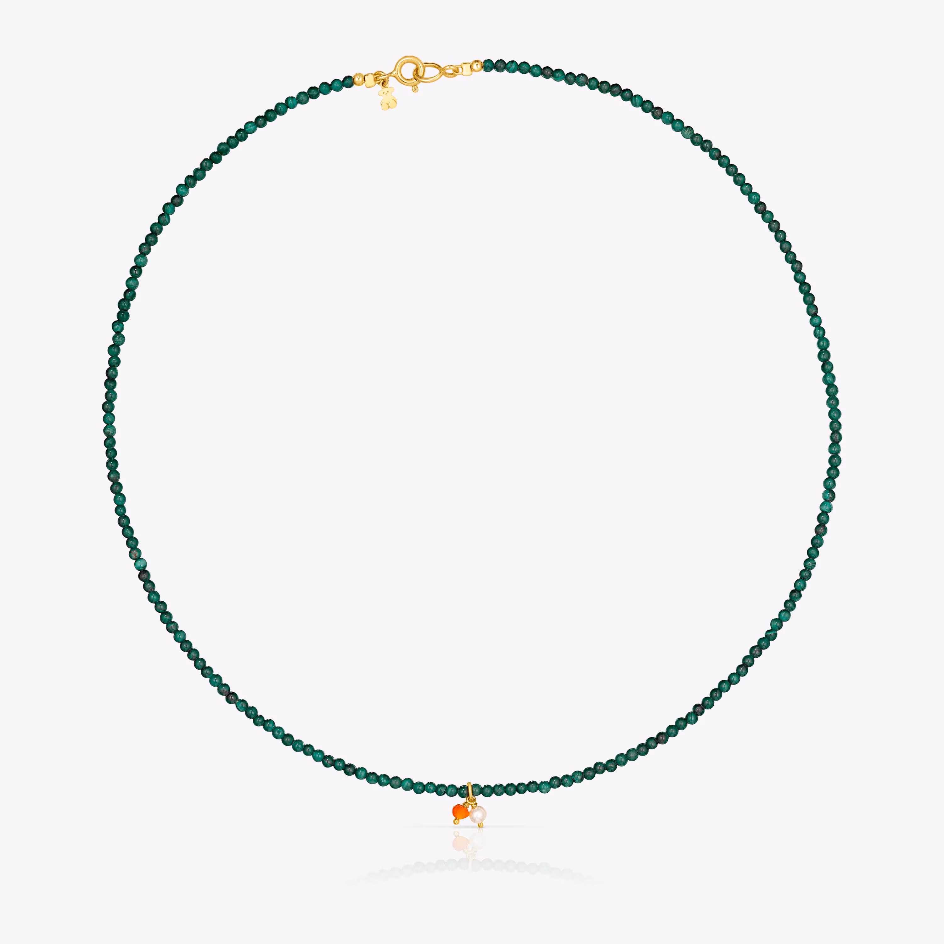 Collar con malaquita TOUS Camille