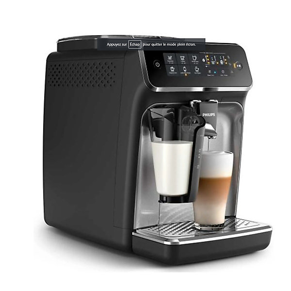 Machine à expresso 15 bars noir Philips EP3546/70
