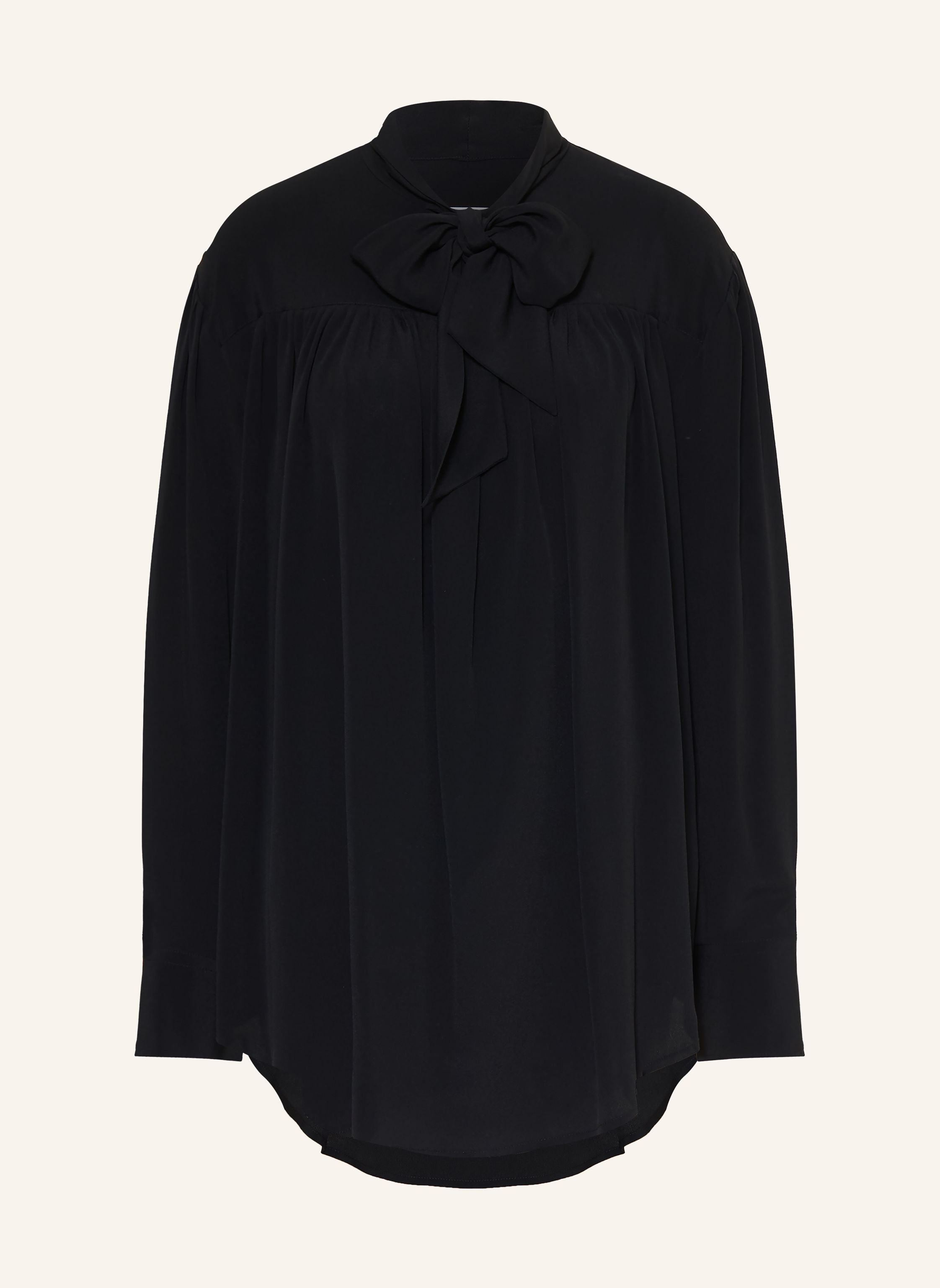 Ami Paris Schluppenbluse mit Seide