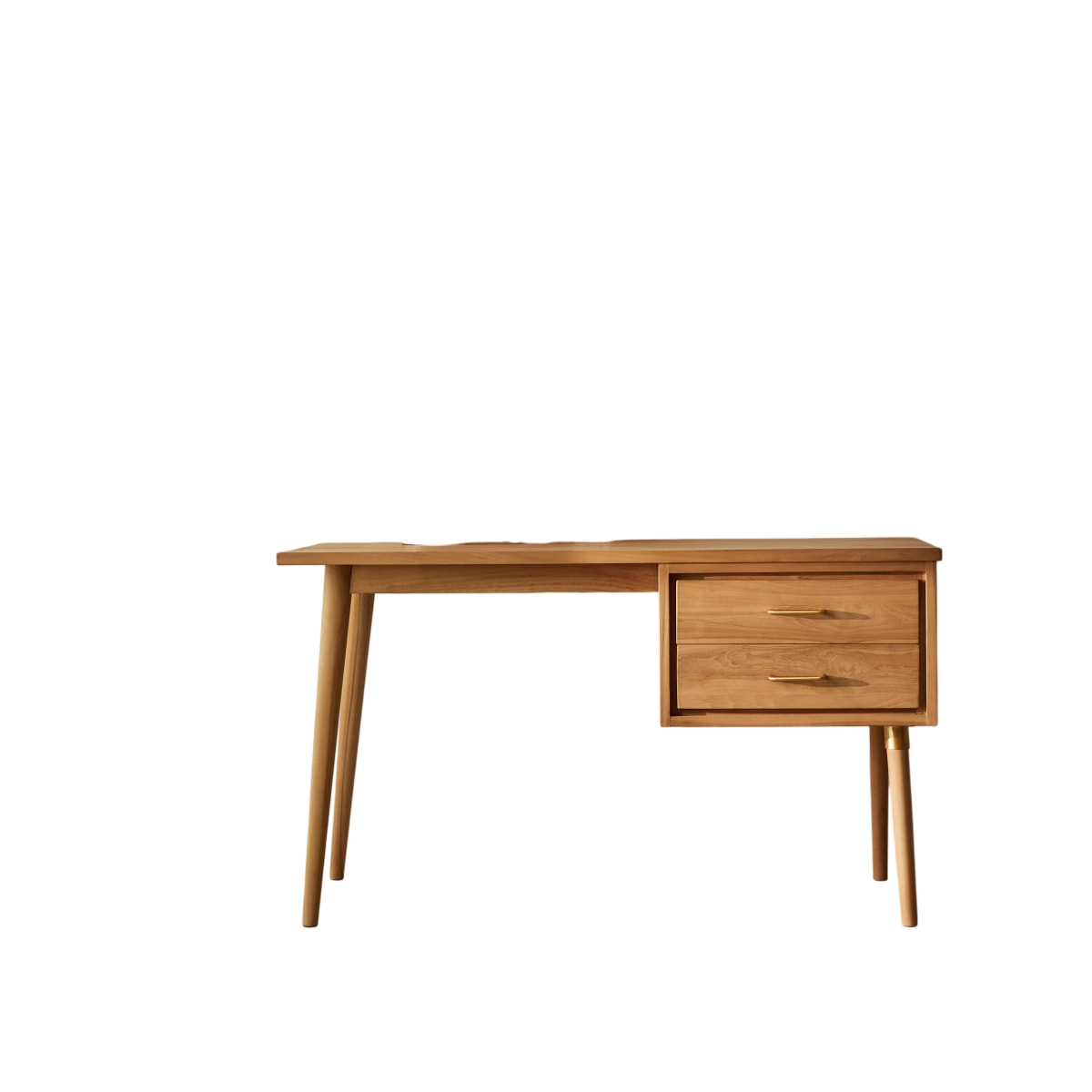 Tikamoon - Kort - Bureau van massief teak