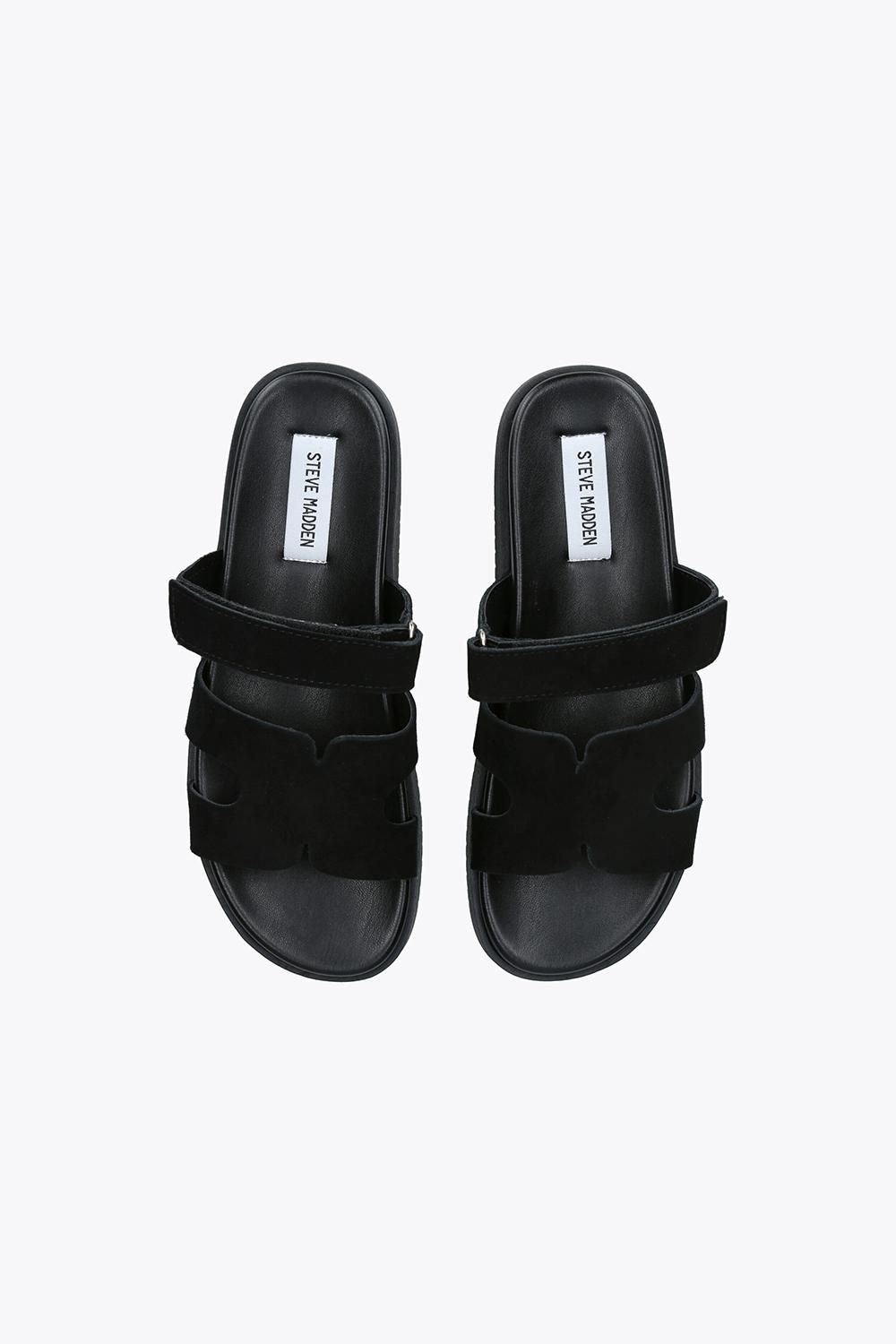 STEVE MADDEN Missile E 015' Suede Sandals