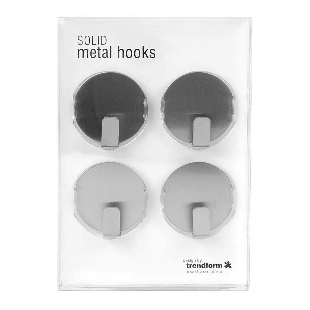 Handtuchhaken 4er-Set Solid