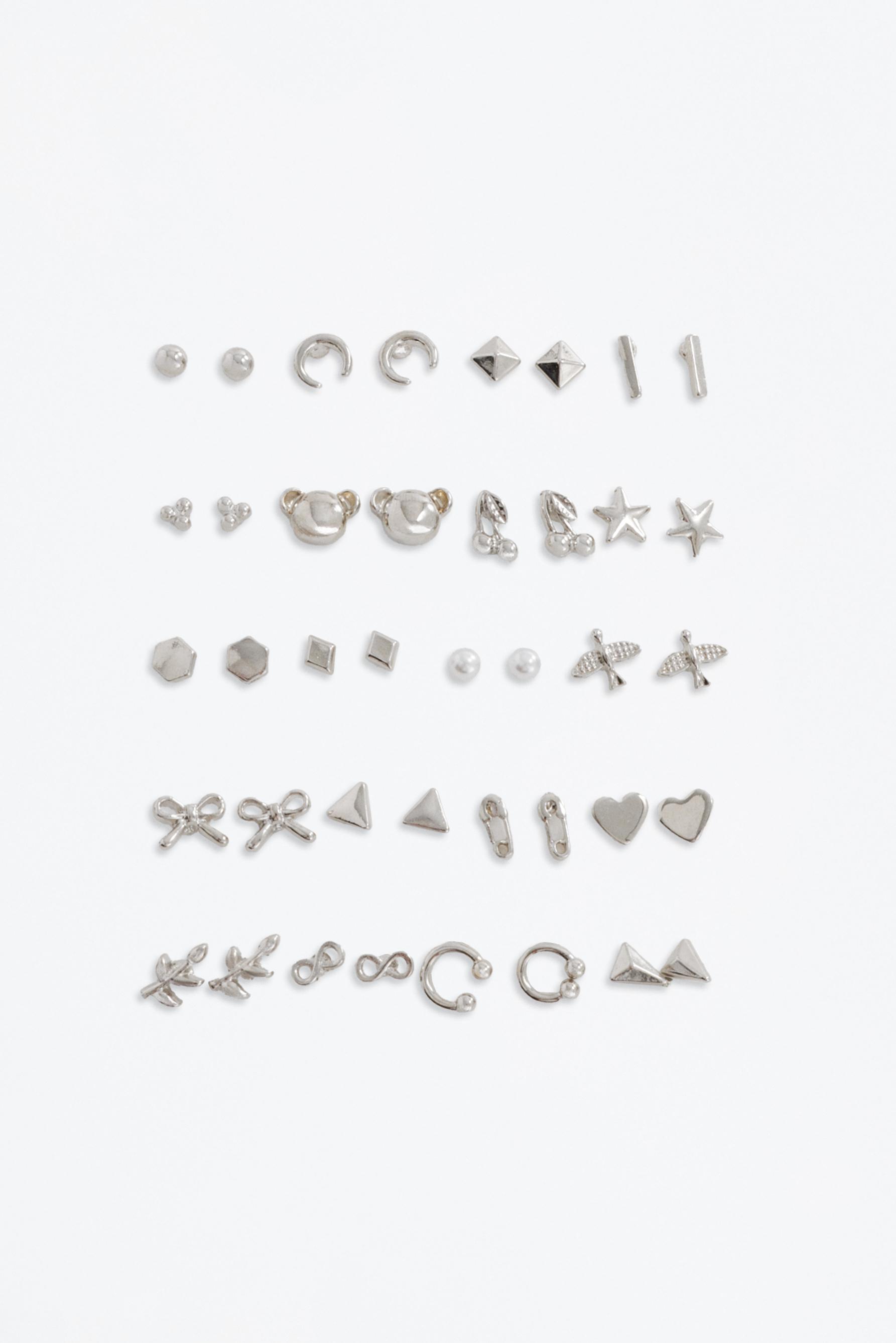 Pack 20 pendientes combinados