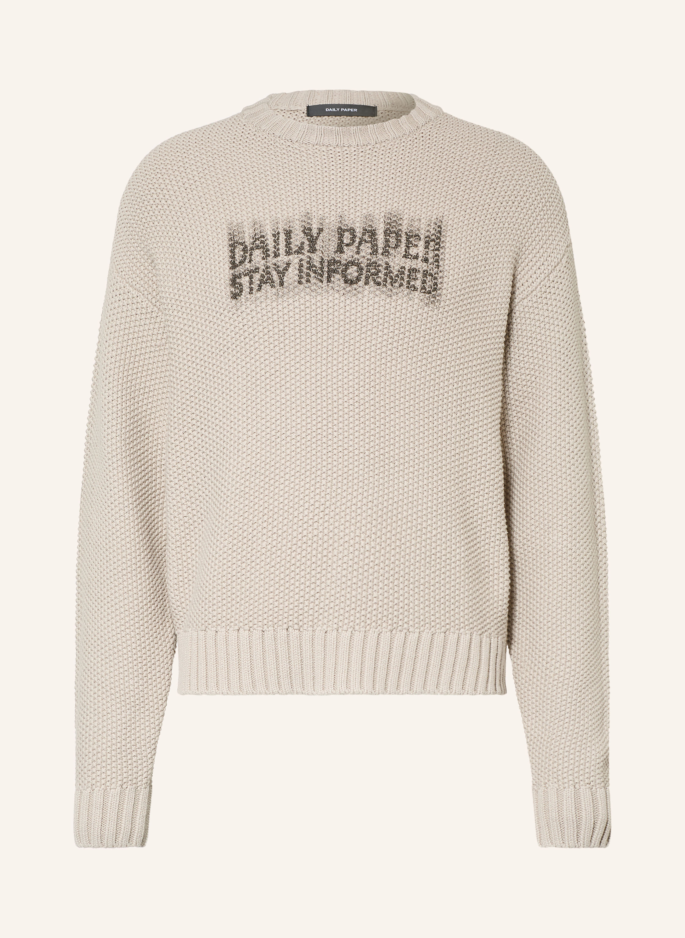 DAILY PAPER Pullover STAY INFORMED