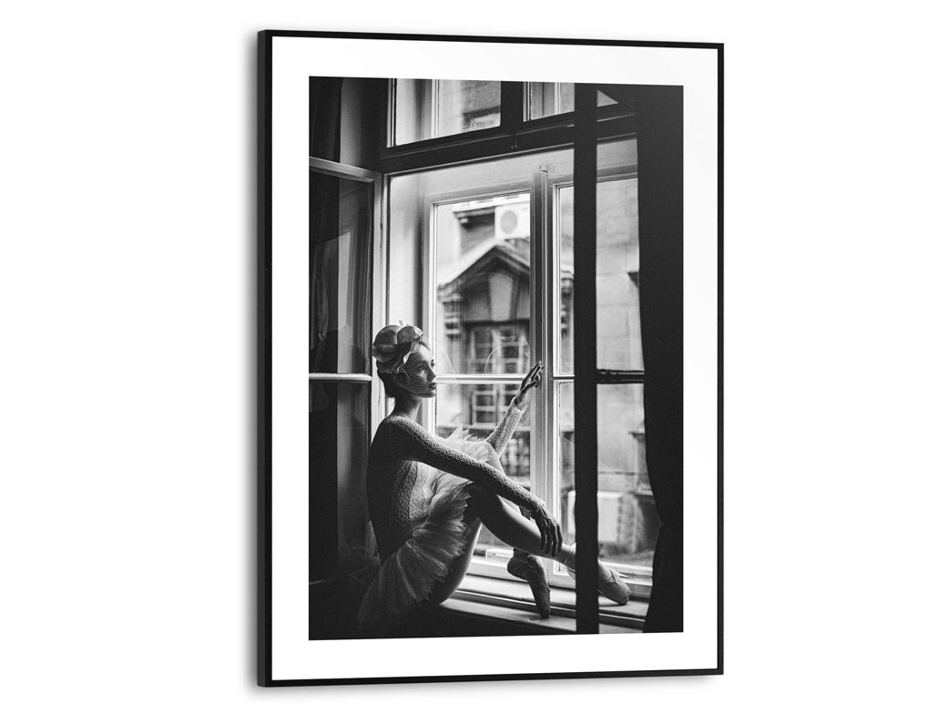 Bild Slim Frame Black Ballerina