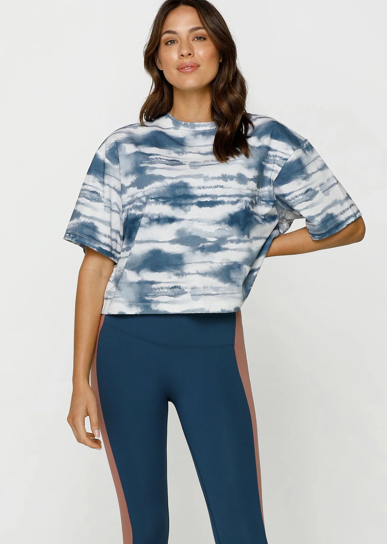 Tie Dye Cropped Tee