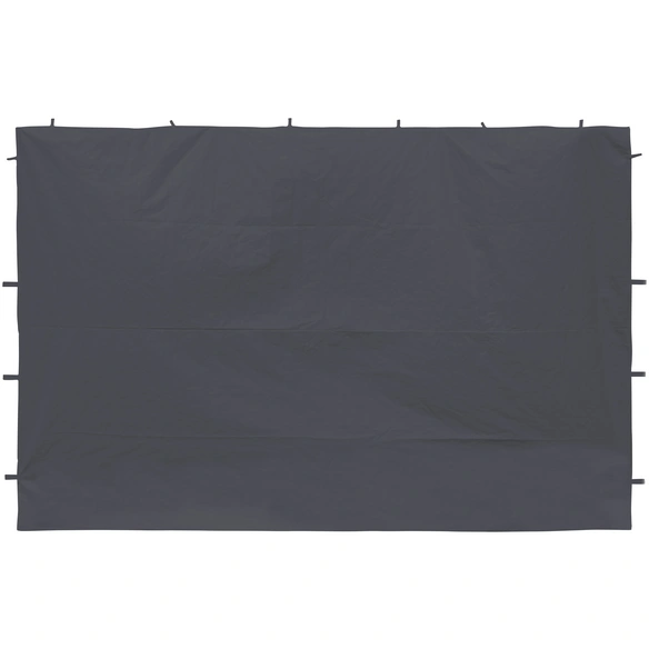 Seitenteile, Breite: 290 cm, Polyester, grau