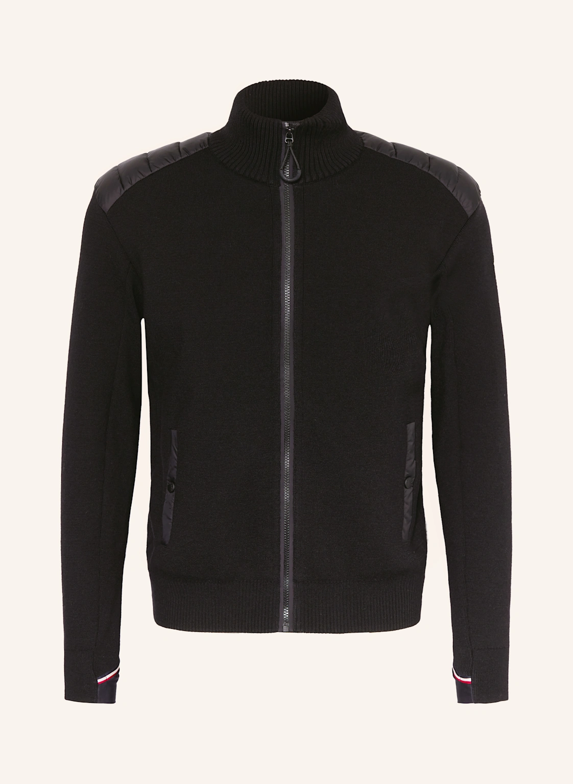 MONCLER GRENOBLE Strickjacke im Materialmix