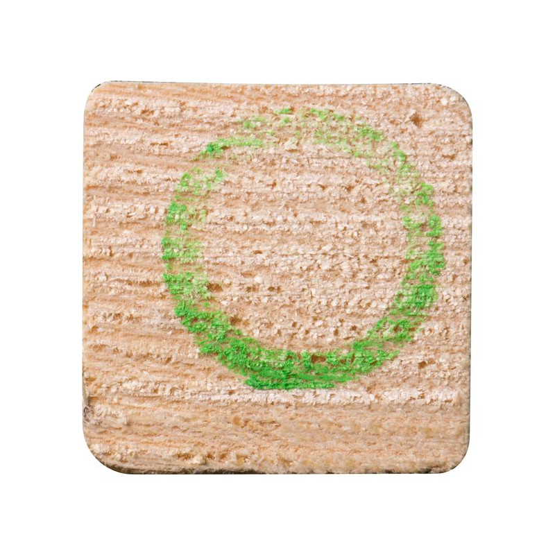Chevron en sapin raboté 270 x 4,4 x 4,4 cm