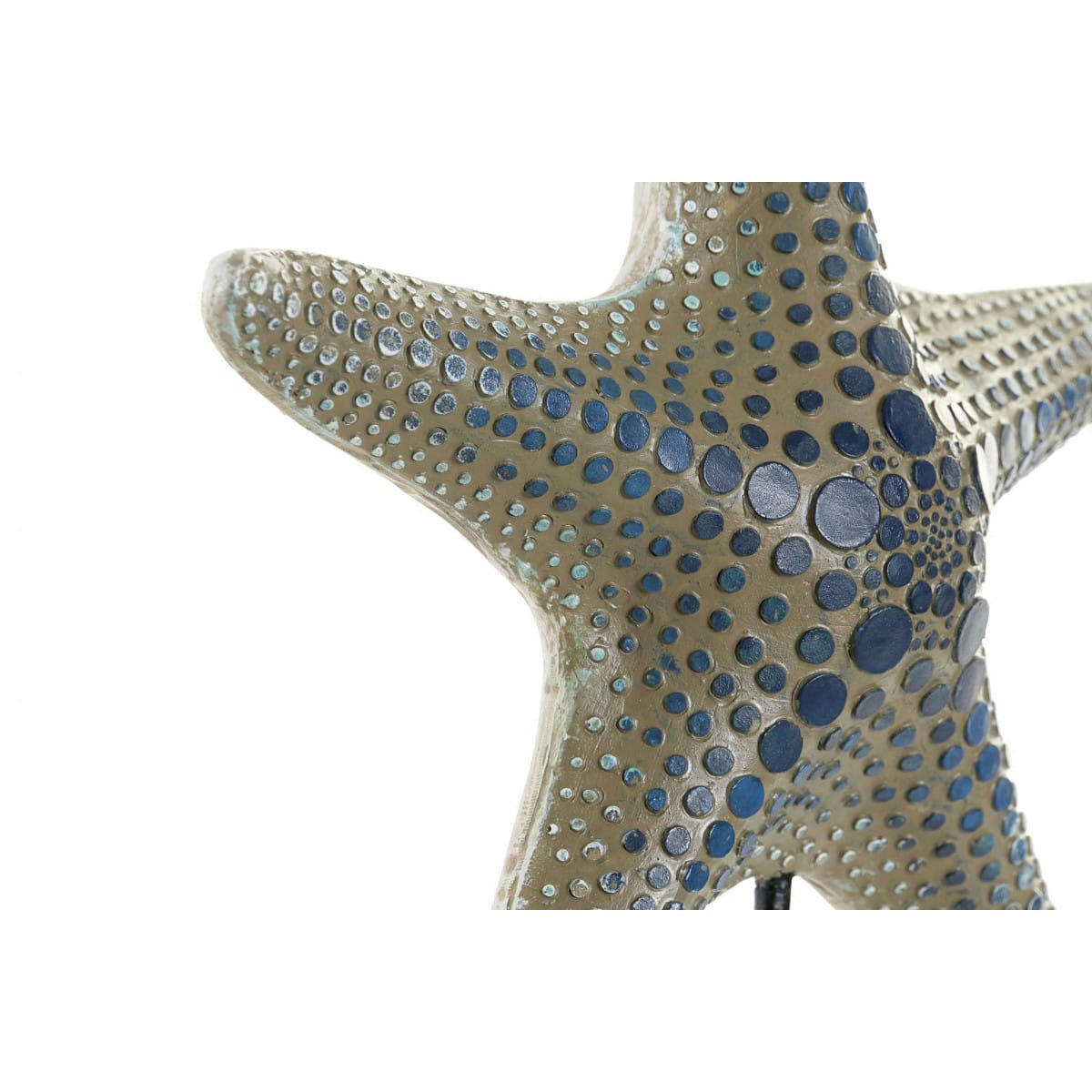 - Étoile de mer décorative en résine 21x9,5x35,5cm