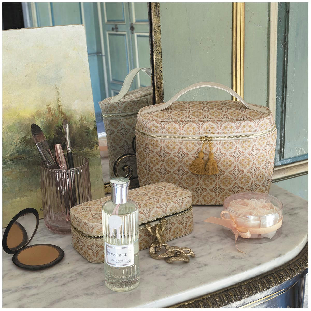 - Trousse de voyage pour bijoux Azulejos