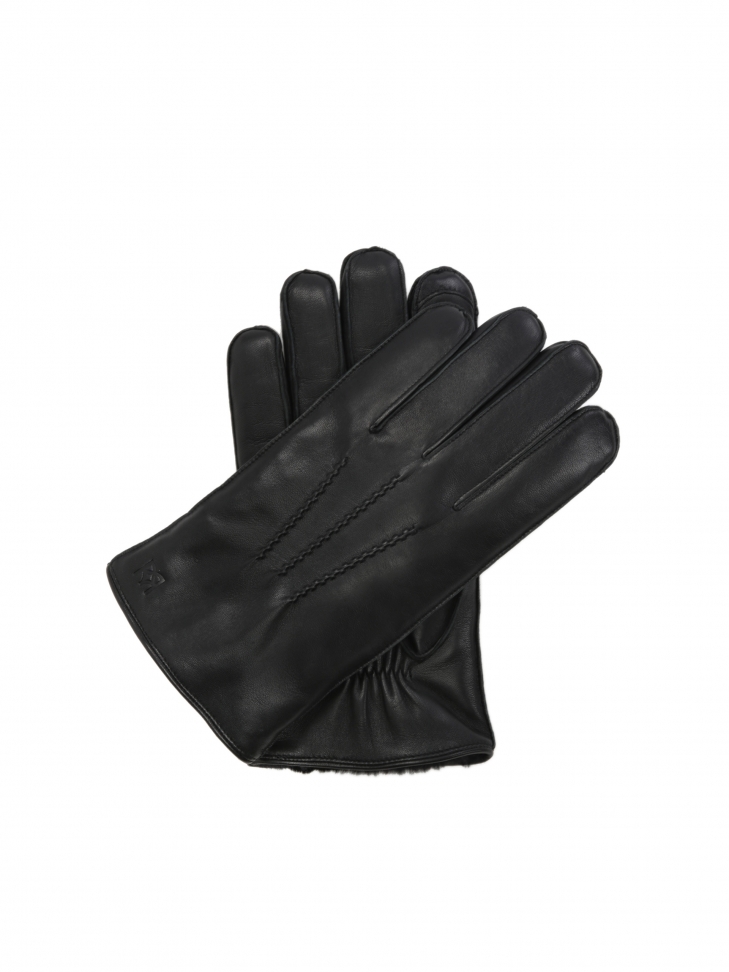 Men's black gloves