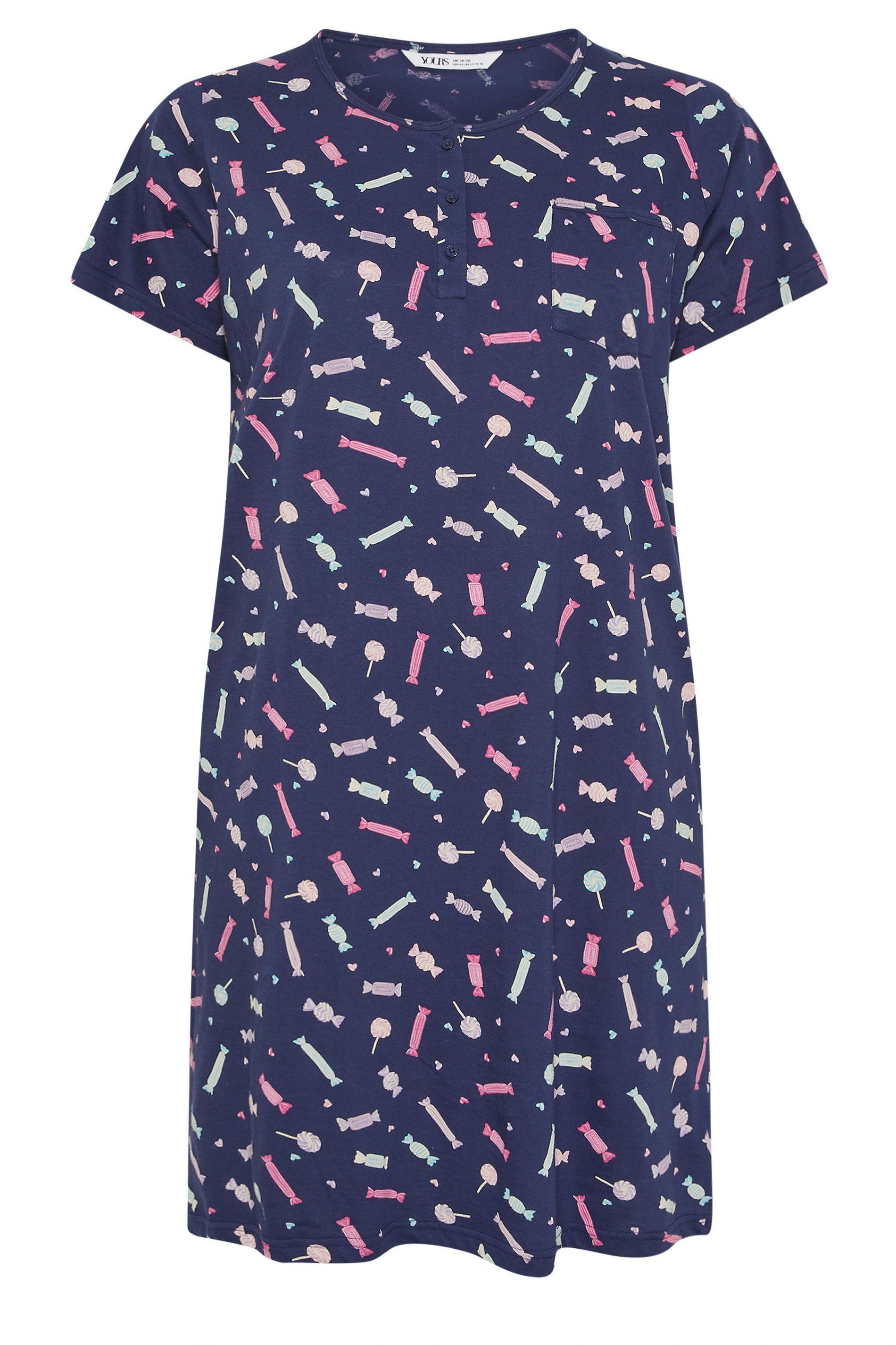 Yours Sweet Print Placket Nightdress