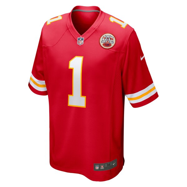 Number 1 Groom Kansas City Chiefs Nike Game Jersey - Red