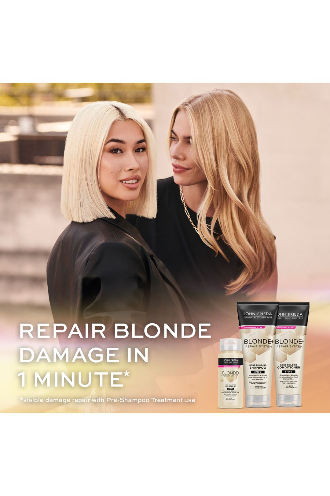 John Frieda Blonde  Repair Bond Building Shampoo 250ml