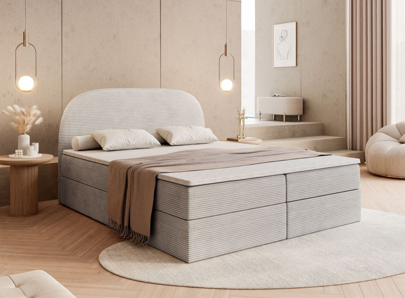 Łoże ALLURE 140x200 Lincoln 86 z topperem