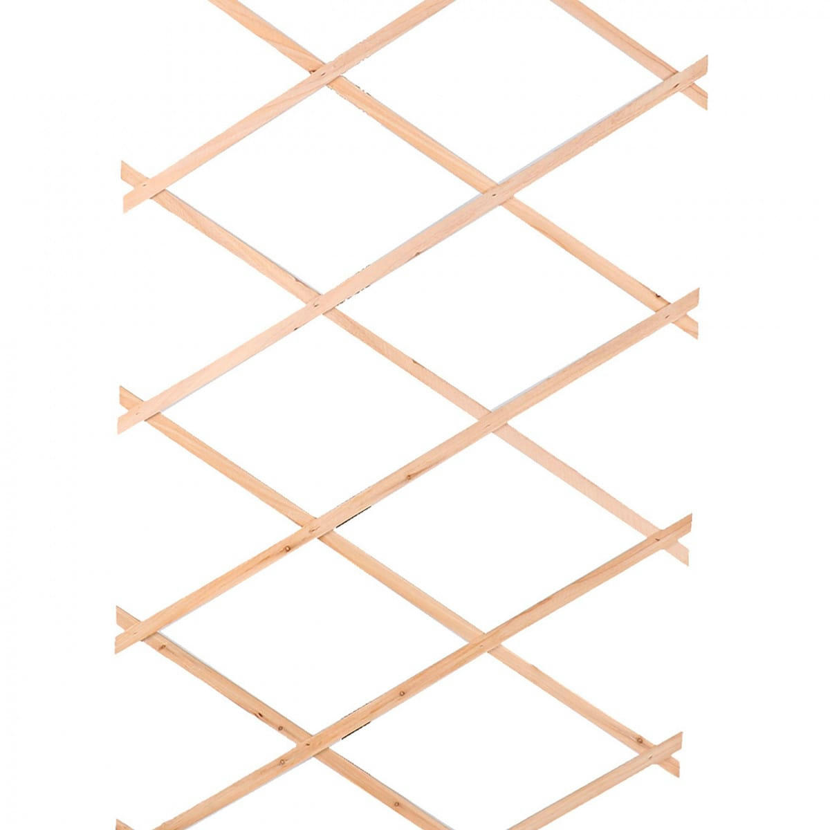 - Treillis en bois extensible pour plantes grimpantes - 180x90x0.7cm