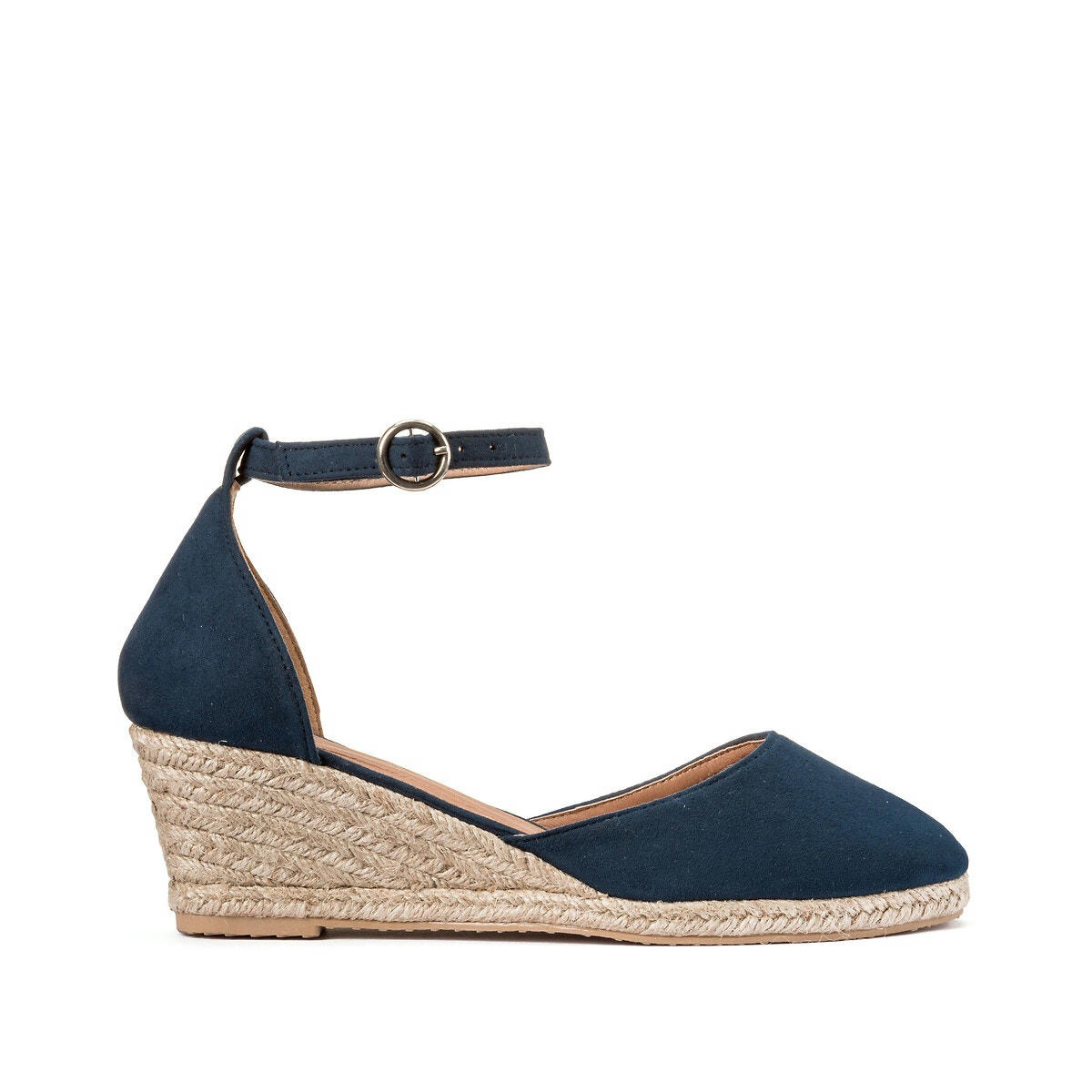 Espadrilles à talon compensé