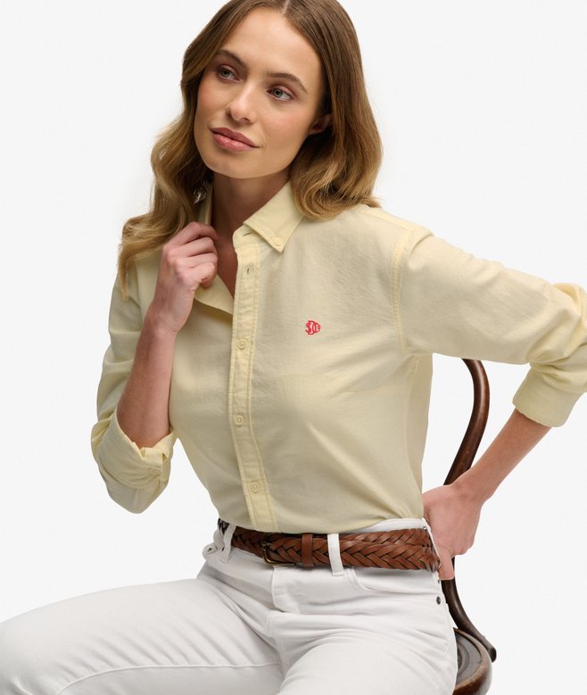 Slim Oxford Button Down Long Sleeve Shirt