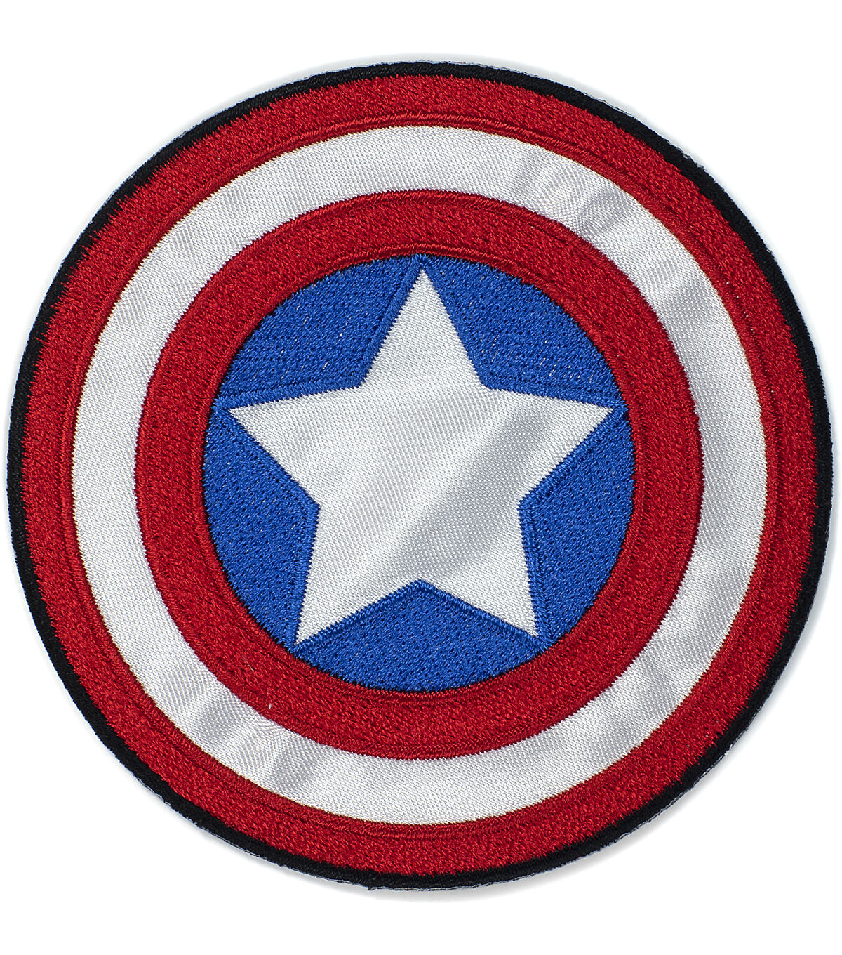 Marvel 5.5 Avengers Captain America Shield Iron On Patch