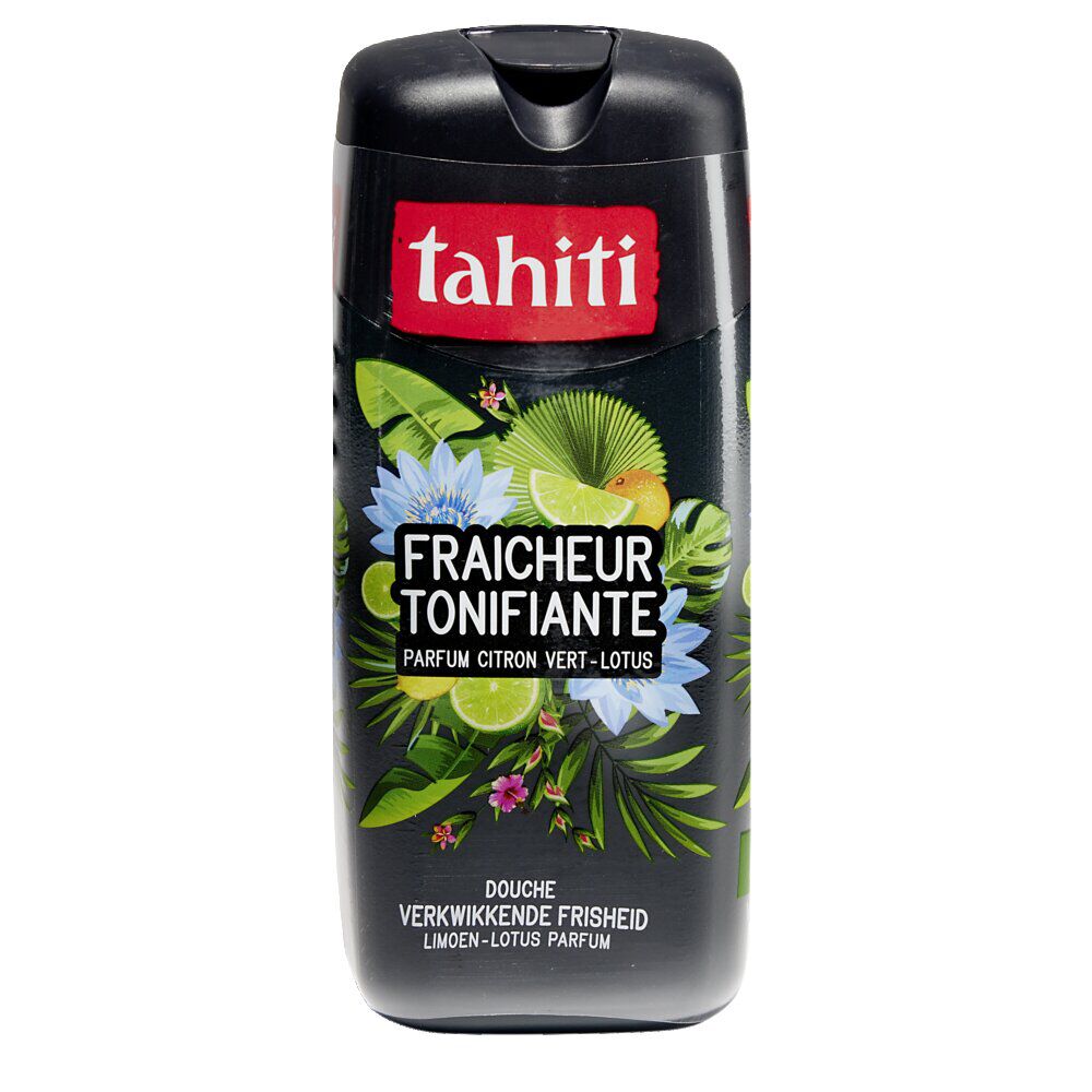 Gel douche Tahiti fraÎcheur tonifiante citron vert lotus 320ml