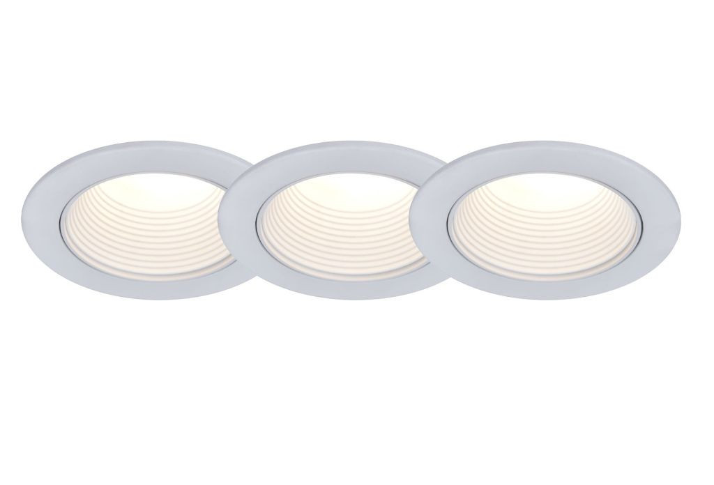 Zestaw 3 oczek okrągła biała 8,4cm ALTUM 3xGU10x4,7W IP20 Lutec