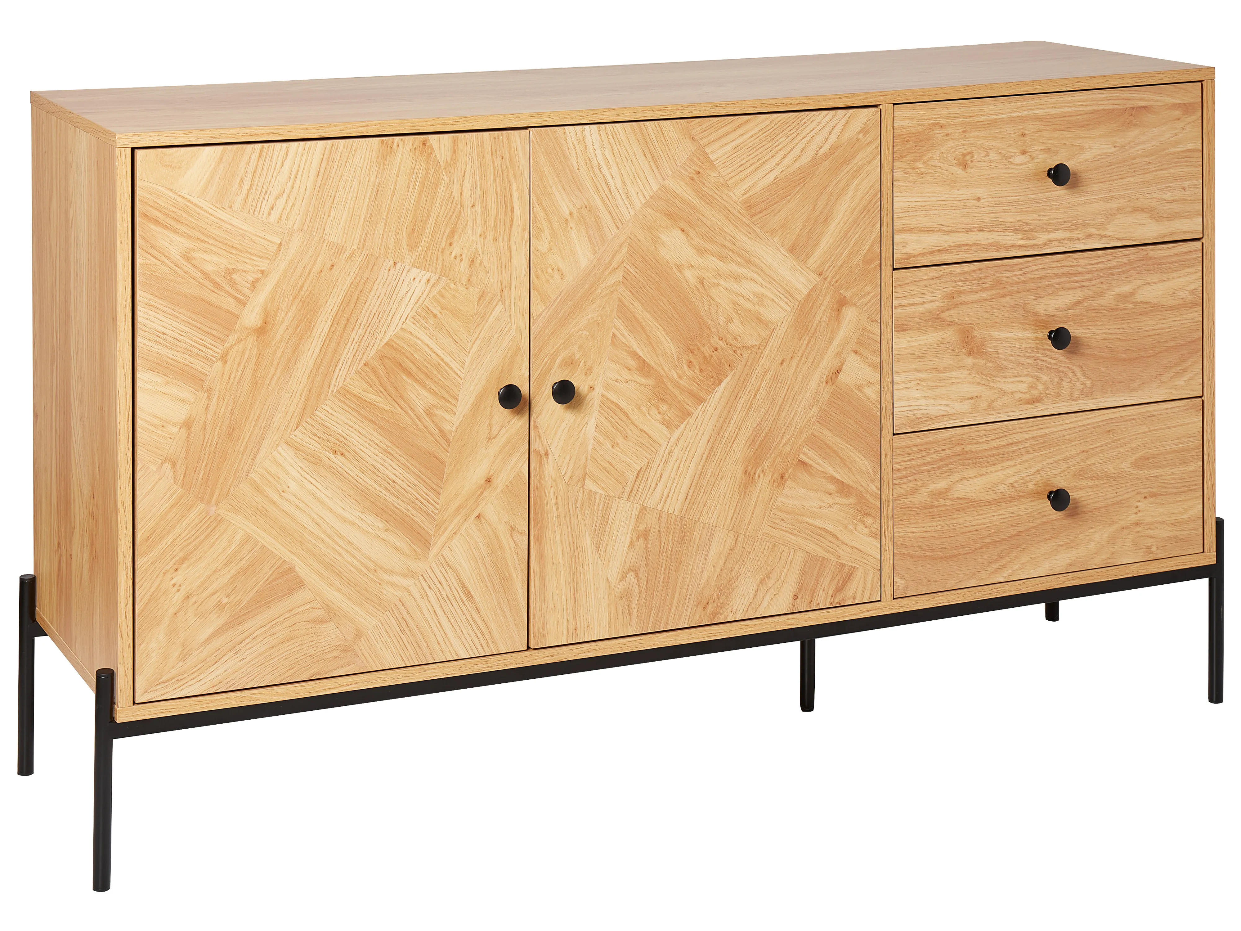 2 Door Sideboard ARIZONA Brown