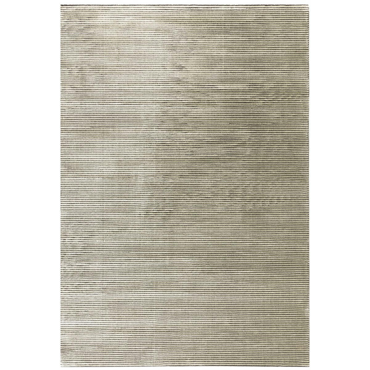 ZUKA PLAIN - Tapis de salon en polypropylène vert kaki 200x290 cm