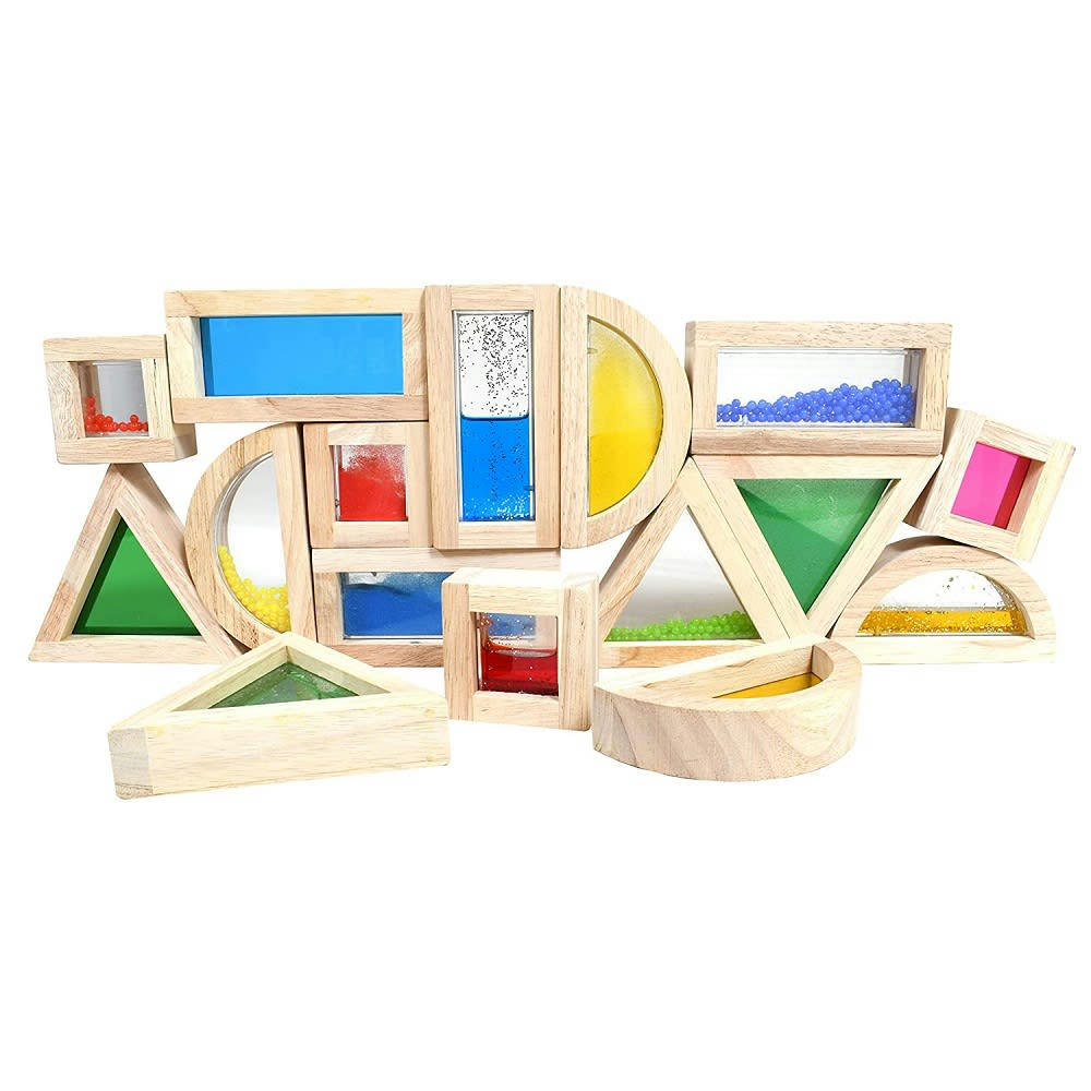 - Set de 16 blocs sensoriels