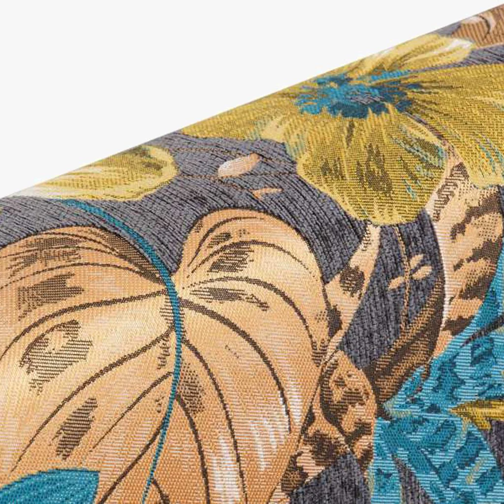 Cabeceira Cama Estofada com Padrão Floral 160x10x60 SERENA