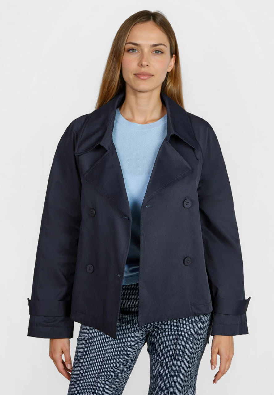 Cabanjacke mit verstellbarem Saum