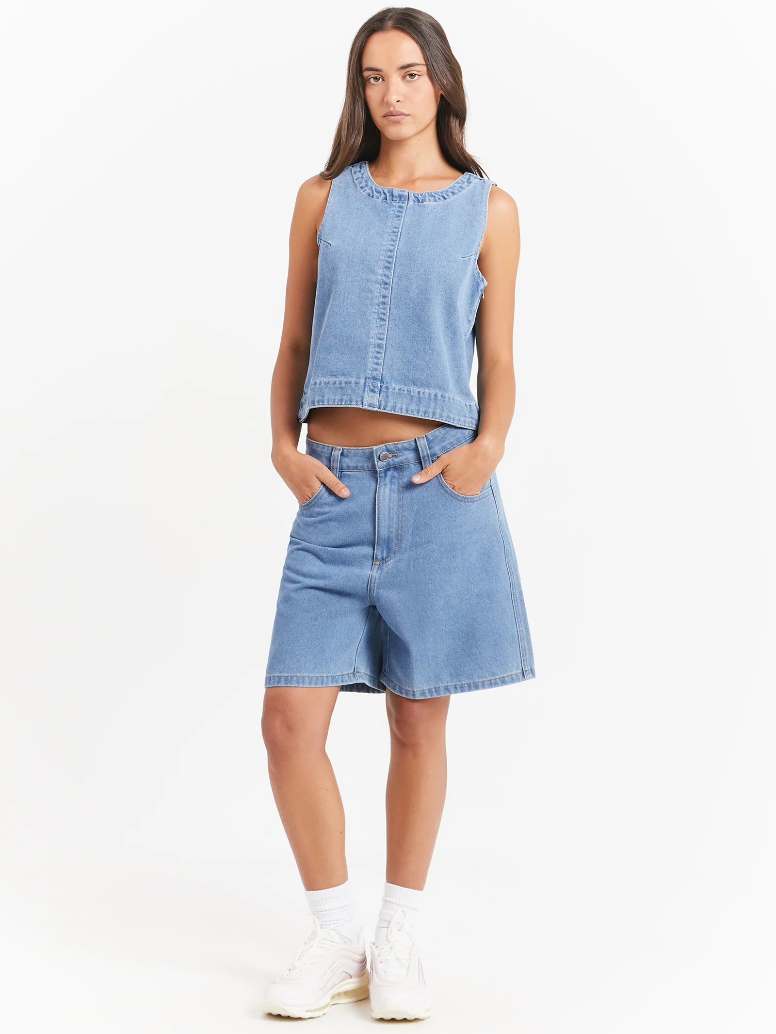 Big Ol Denim Tank Top